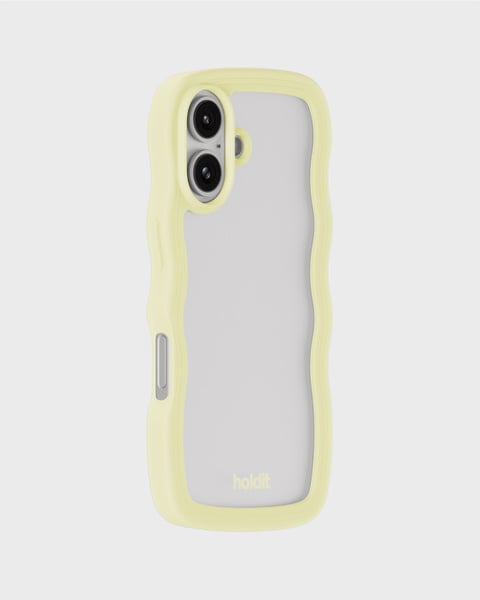 Phone Case Wavy Lemonade/Transparent iPhone 16