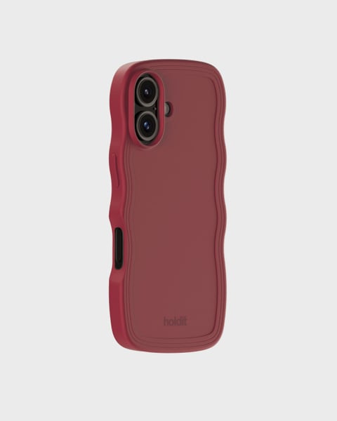 Phone Case Wavy Red Velvet iPhone 16