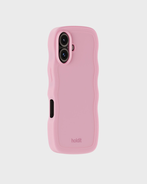 Phone Case Wavy Pink iPhone 16 Plus
