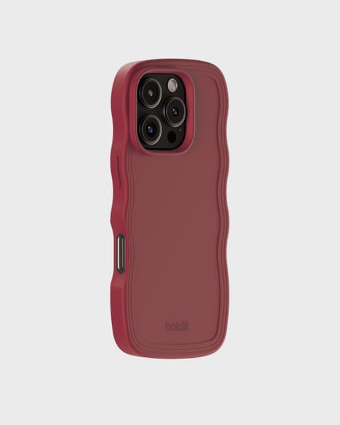 Phone Case Wavy Red Velvet iPhone 16 Pro Max