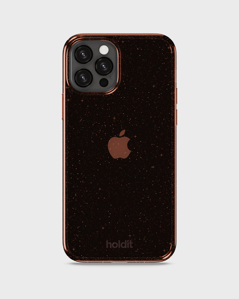 Phone Case Glitter Amber iPhone 12