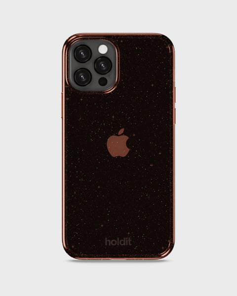 Phone Case Glitter Amber iPhone 12 Pro