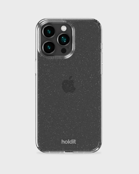 Phone Case Glitter White iPhone 15 Pro