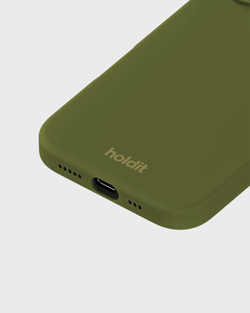 Phone Case Silicone Pickled Green iPhone 16