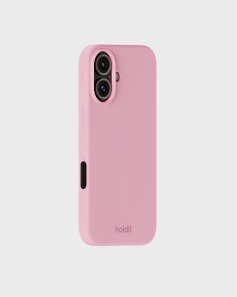 Phone Case Silicone Pink iPhone 16