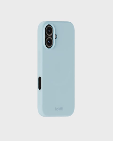 Phone Case Silicone Mineral Blue iPhone 16