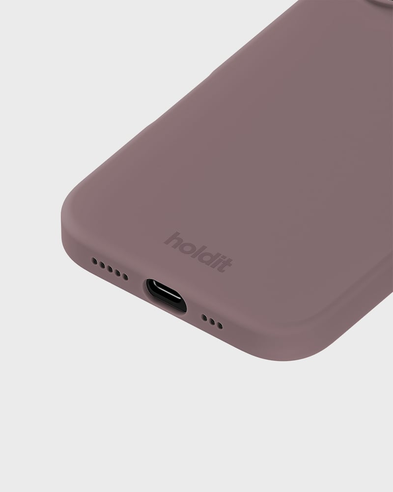 Phone Case Silicone Mauve iPhone 16