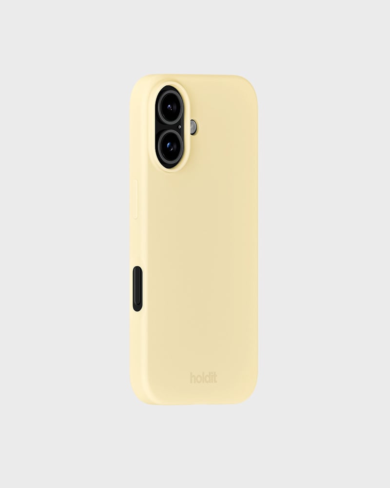 Phone Case Silicone Butter Yellow iPhone 16