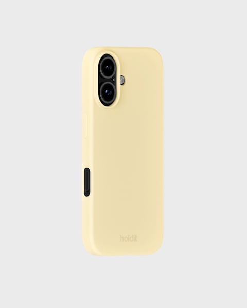Phone Case Silicone Butter Yellow iPhone 16