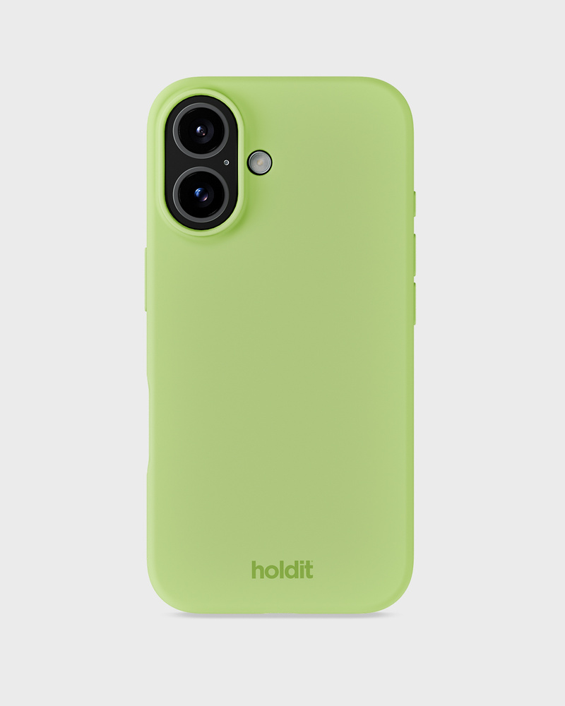 Phone Case Silicone Matcha Green iPhone 16