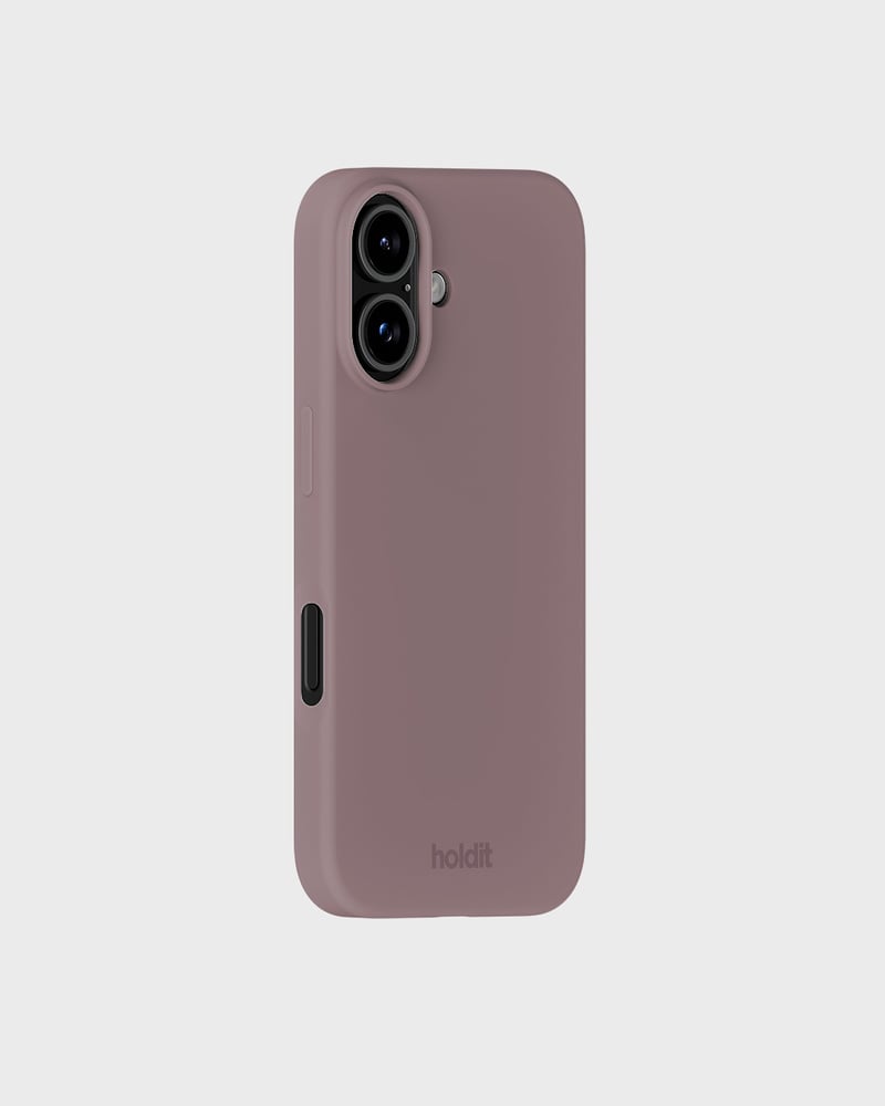 Phone Case Silicone Mauve iPhone 16