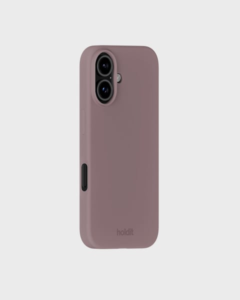 Phone Case Silicone Mauve iPhone 16