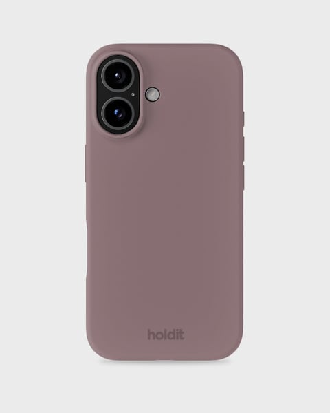 Phone Case Silicone Mauve iPhone 16