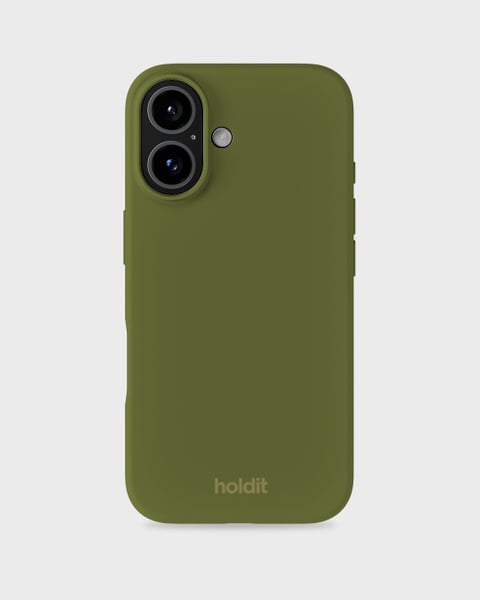 Phone Case Silicone Pickled Green iPhone 16