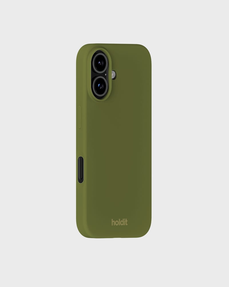 Phone Case Silicone Pickled Green iPhone 16