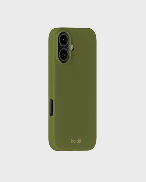 Phone Case Silicone Pickled Green iPhone 16