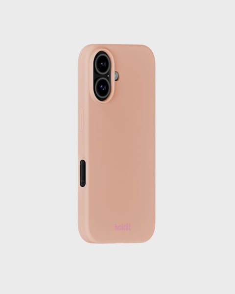 Phone Case Silicone Bare Pink iPhone 16