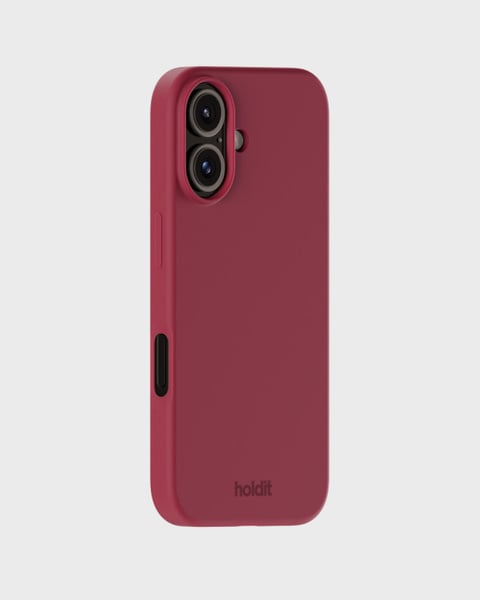 Phone Case Silicone Red Velvet iPhone 16