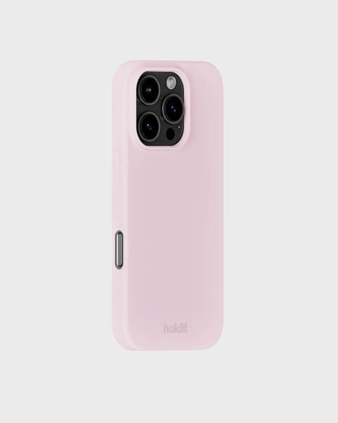 Phone Case Silicone Pale Pink iPhone 16 Pro