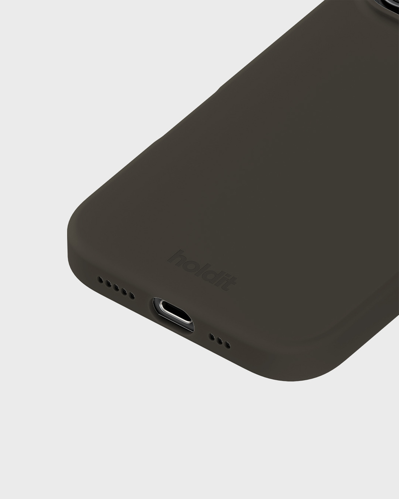 Phone Case Silicone Charcoal iPhone 16 Pro