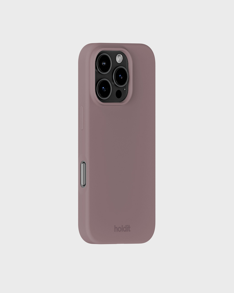 Phone Case Silicone Mauve iPhone 16 Pro