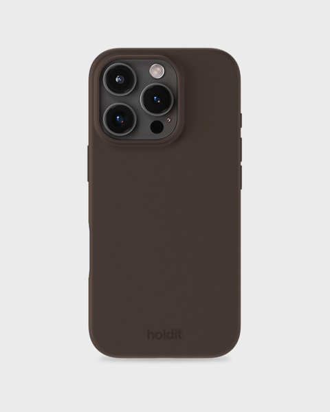 Phone Case Silicone Chocolate iPhone 16 Pro