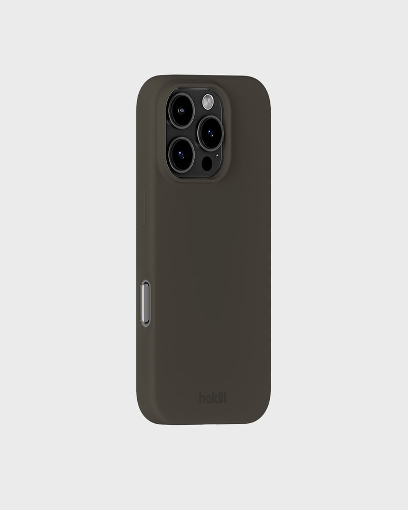 Phone Case Silicone Charcoal iPhone 16 Pro