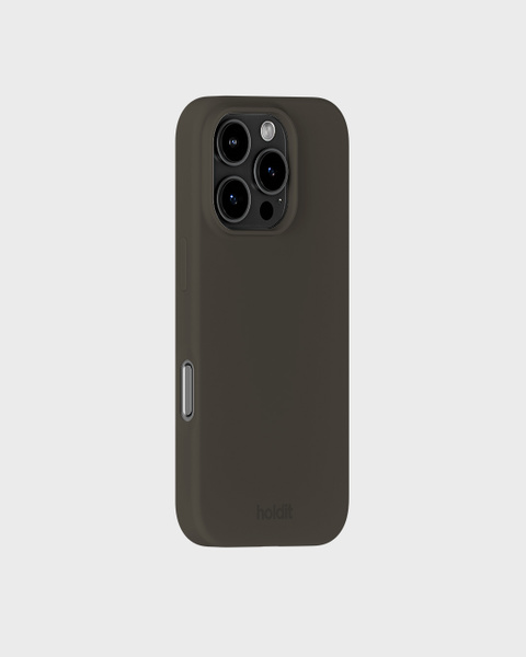 Phone Case Silicone Charcoal iPhone 16 Pro