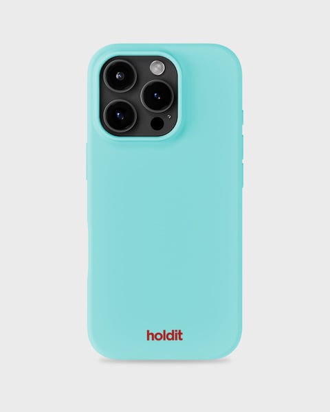 Phone Case Silicone Turquoise iPhone 16 Pro