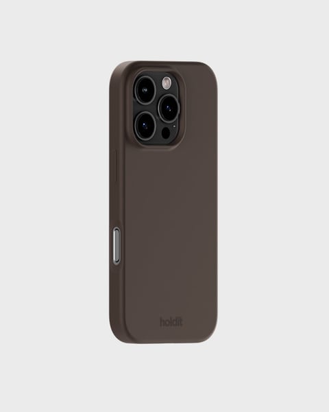 Phone Case Silicone Chocolate iPhone 16 Pro