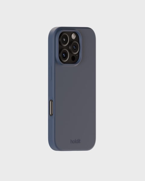Phone Case Silicone Pacific Blue iPhone 16 Pro