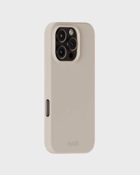 Phone case silicone Light Beige iPhone 16 Pro Max