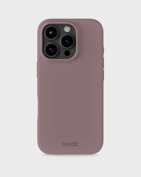Phone Case Silicone Mauve iPhone 16 Pro Max