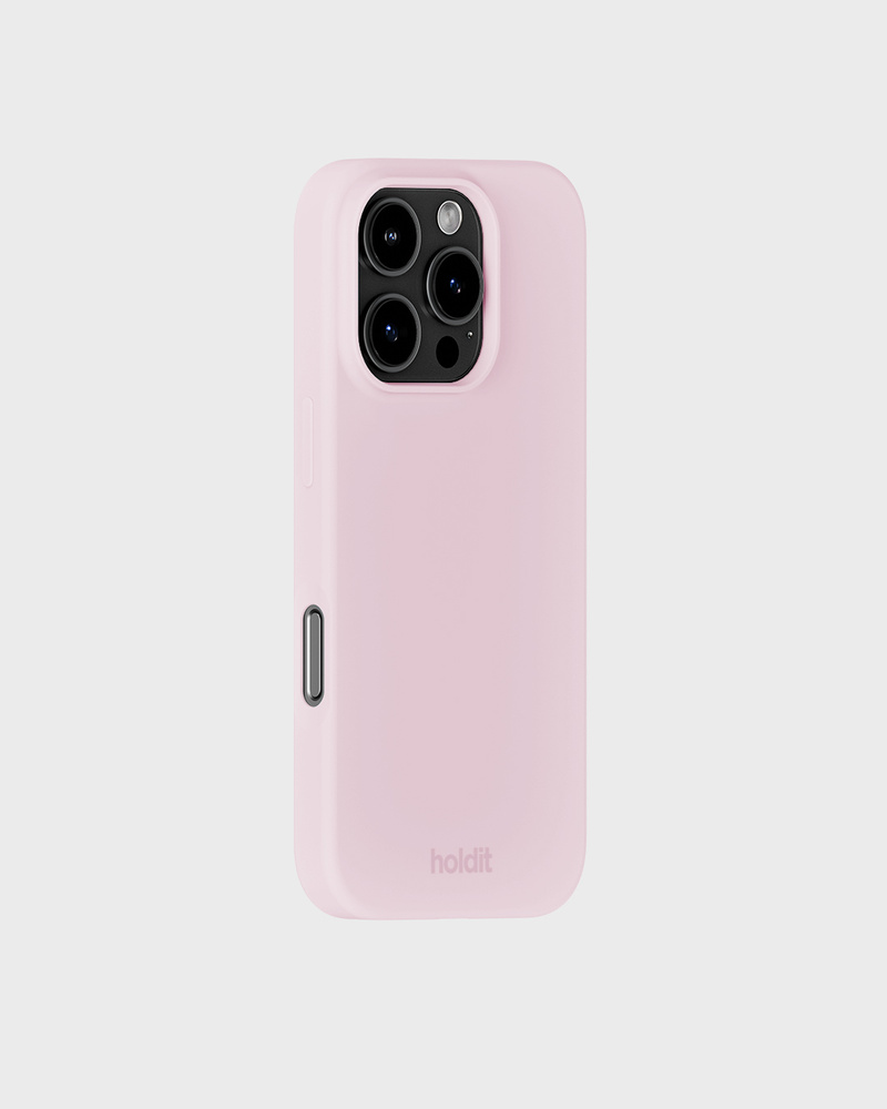 Phone Case Silicone Pale Pink iPhone 16 Pro Max