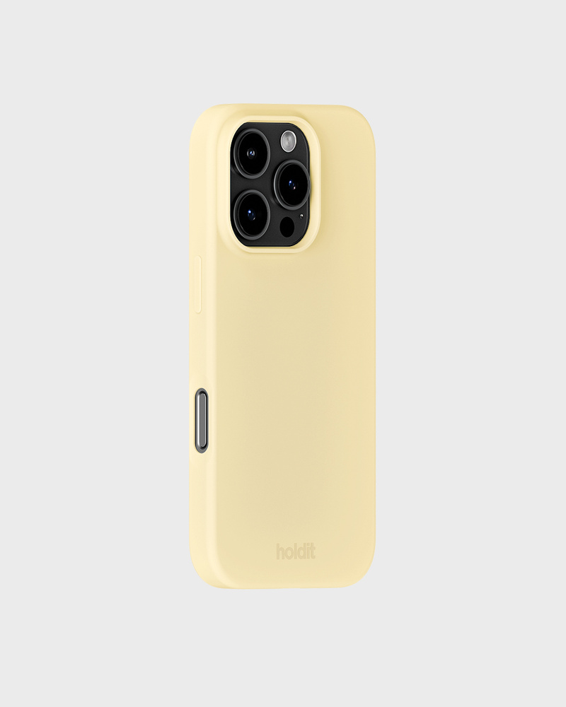 Phone Case Silicone Butter Yellow iPhone 16 Pro Max