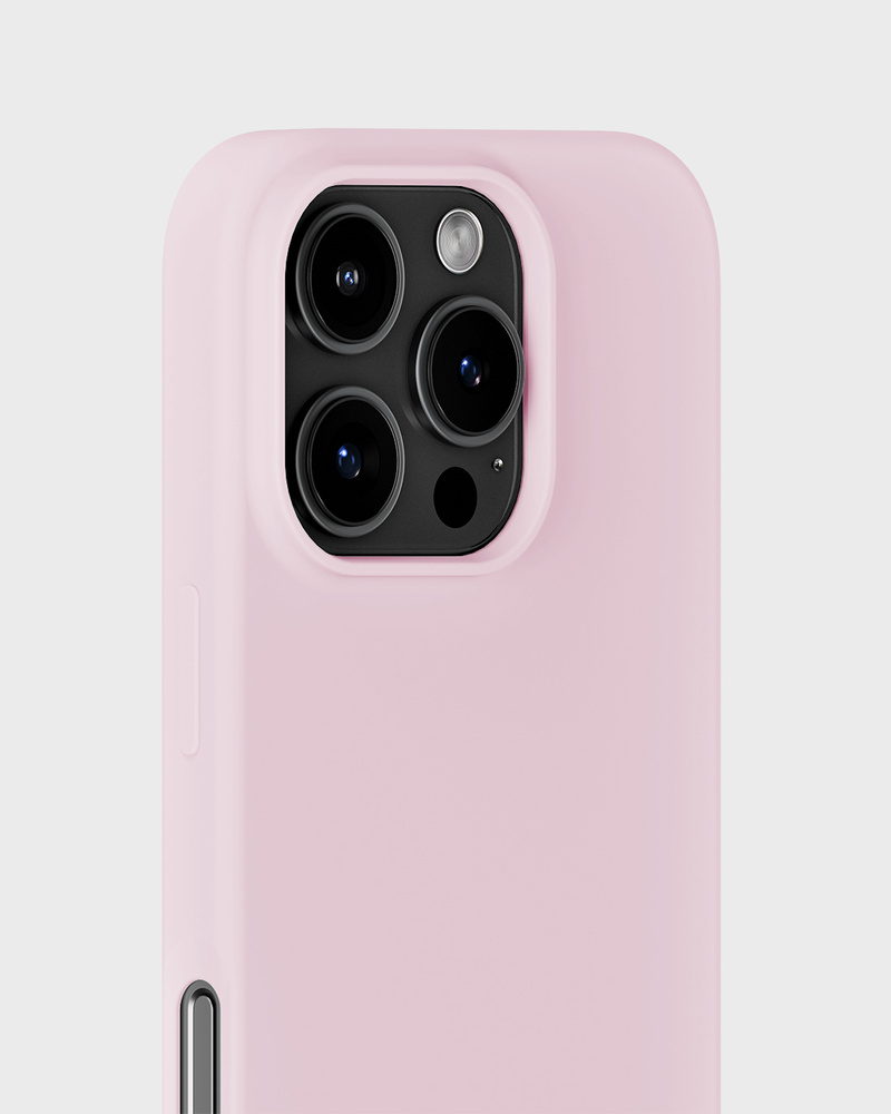 Phone Case Silicone Pale Pink iPhone 16 Pro Max