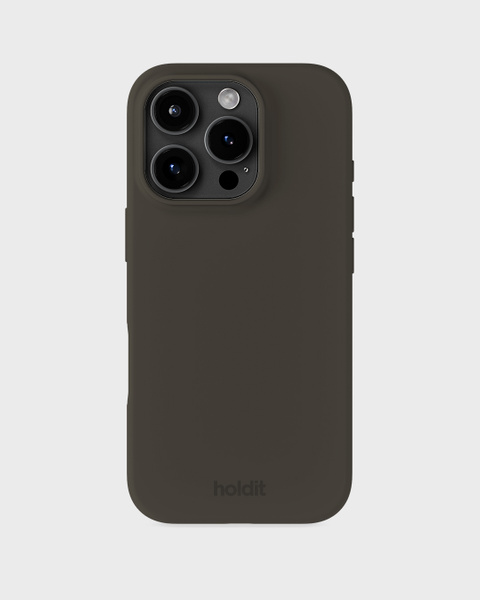 Phone Case Silicone Charcoal iPhone 16 Pro Max