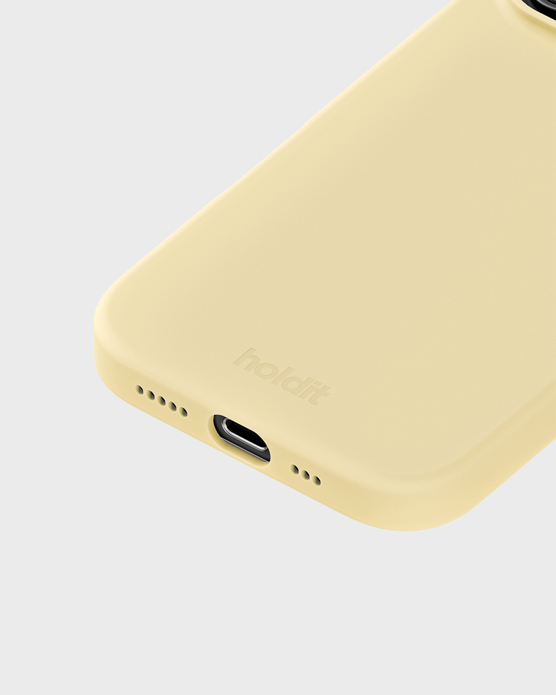 Phone Case Silicone Butter Yellow iPhone 16 Pro Max