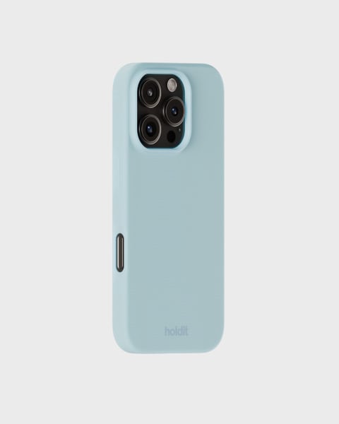 Phone case silicone Mineral Blue iPhone 16 Pro Max