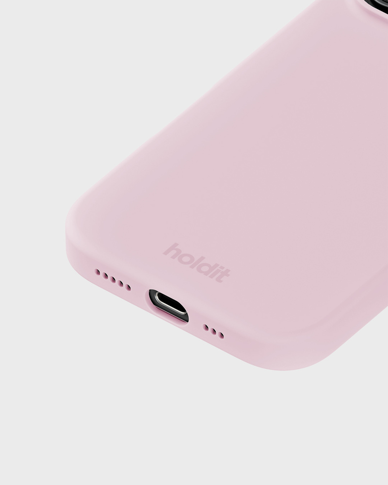Phone Case Silicone Pale Pink iPhone 16 Pro Max
