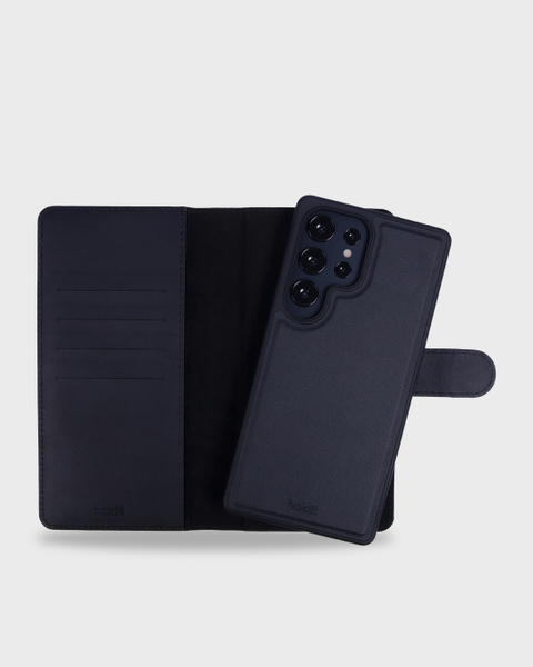 Wallet Case Magnet Black Galaxy S25 Ultra