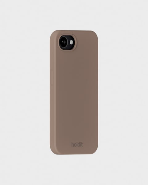 Phone Case Silicone Mocha Brown iPhone 17e