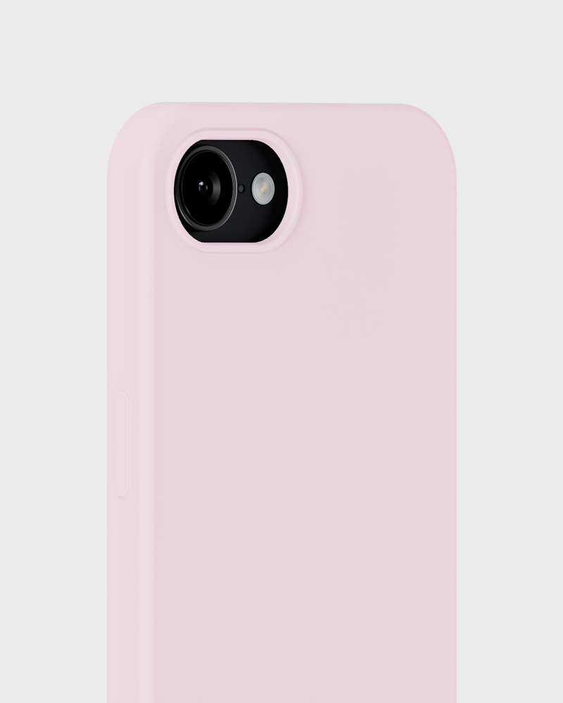 Phone Case Silicone Pale Pink iPhone 16e
