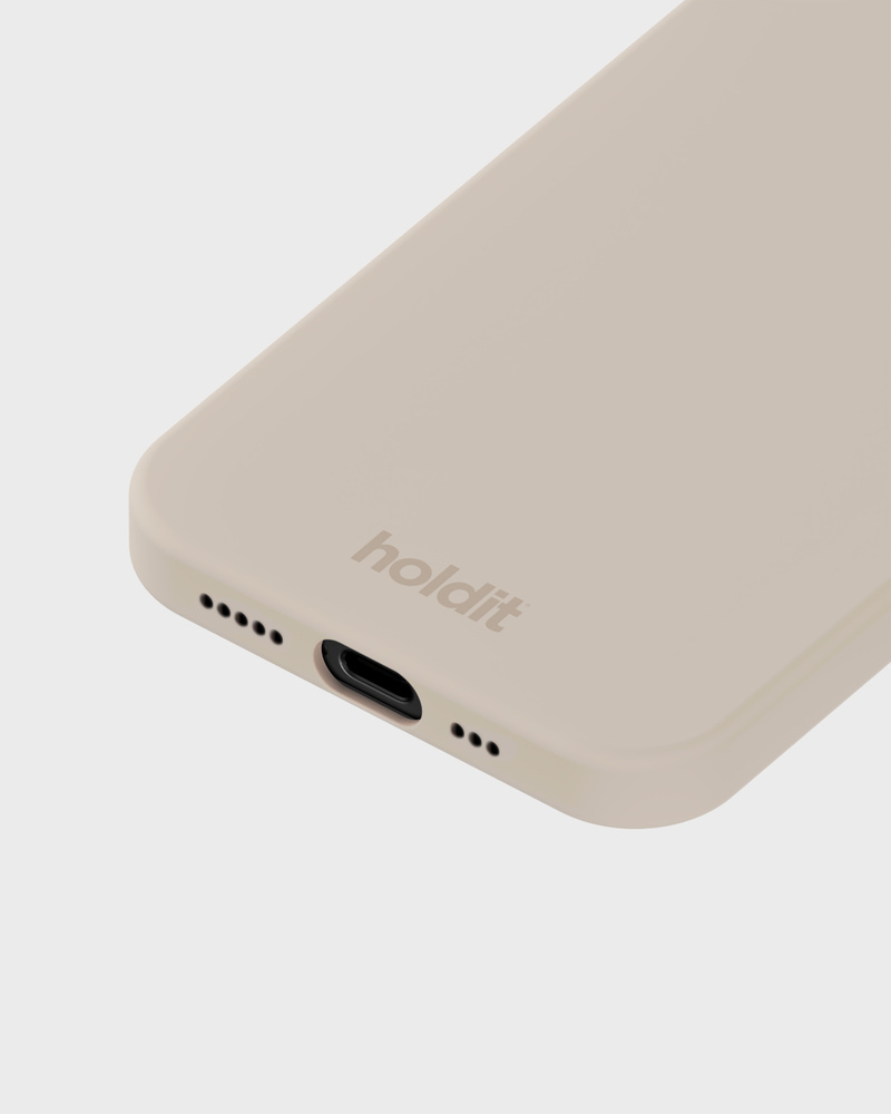 Phone Case Silicone Light Beige iPhone 17e