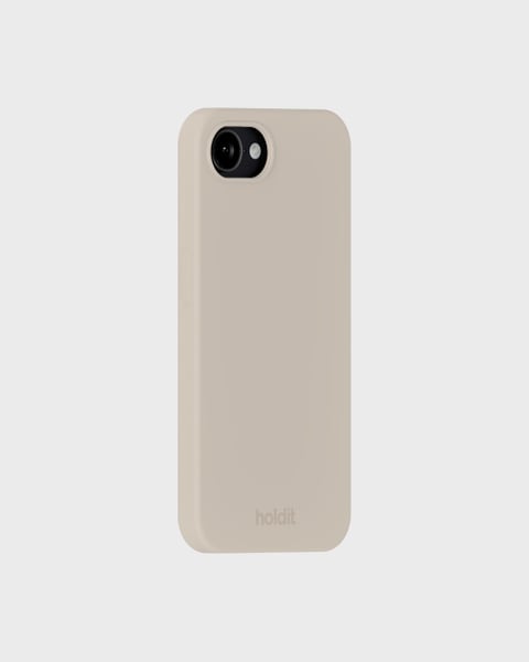 Phone Case Silicone Light Beige iPhone 16e