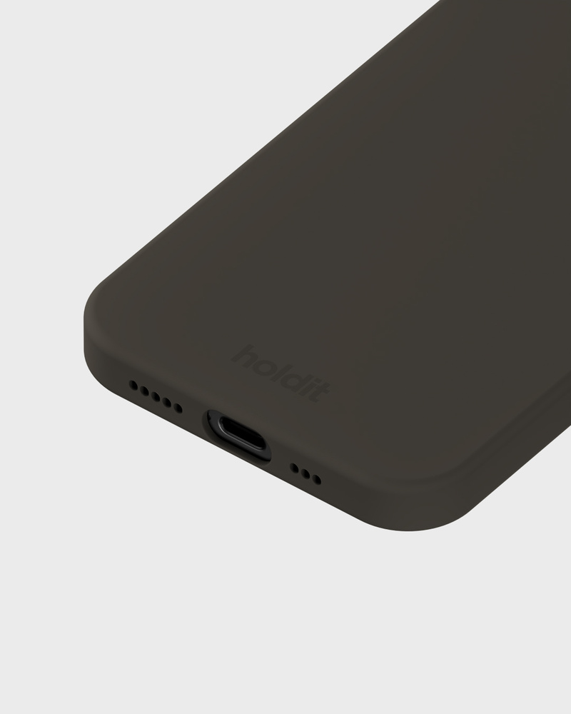 Phone Case Silicone Charcoal iPhone 16e