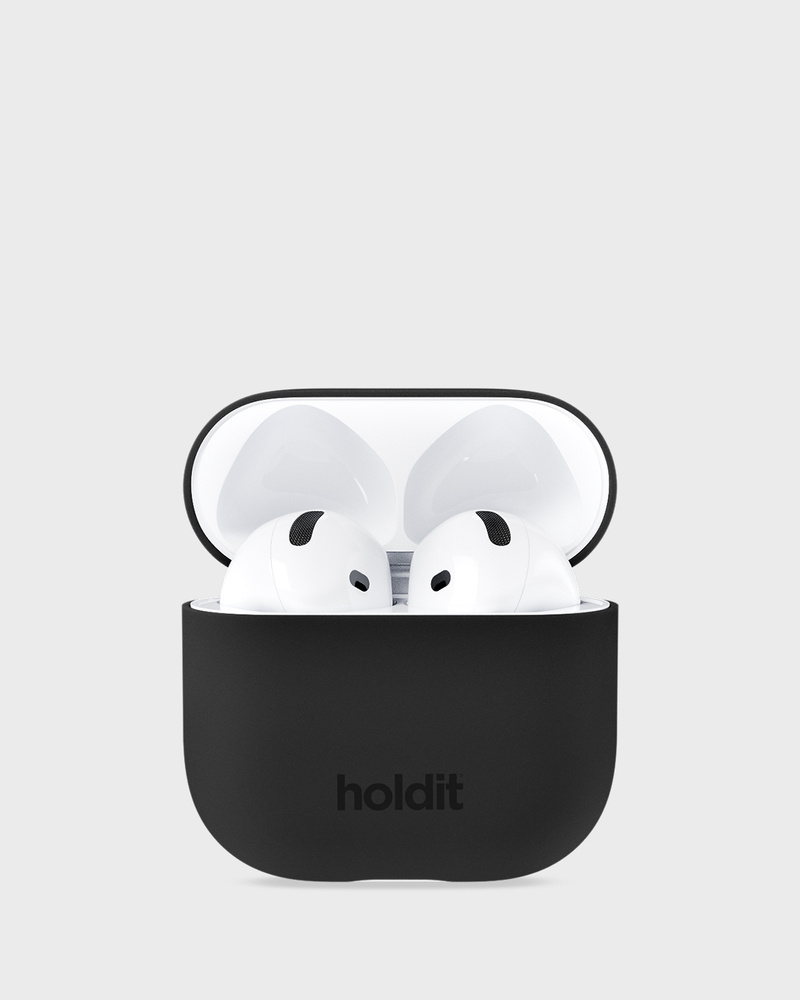 Silicone Case Black Airpods 4