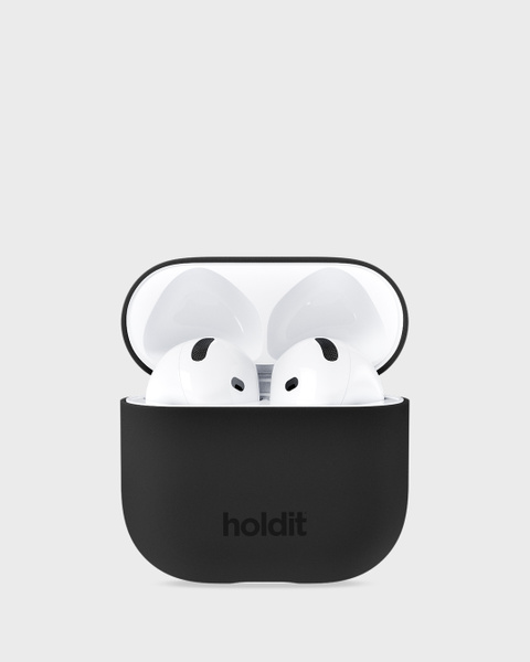 Silicone Case Black Airpods 4