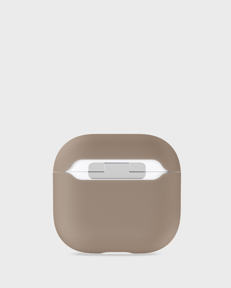 Silicone Case Mocha Brown Airpods 4
