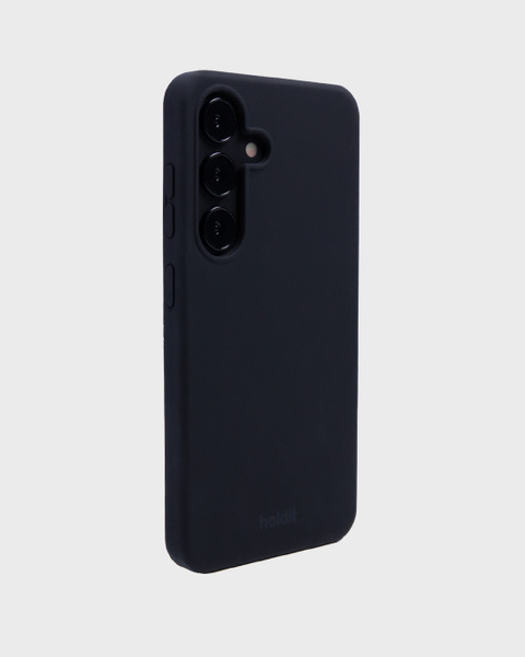 Phone Case Silicone Black Galaxy S25